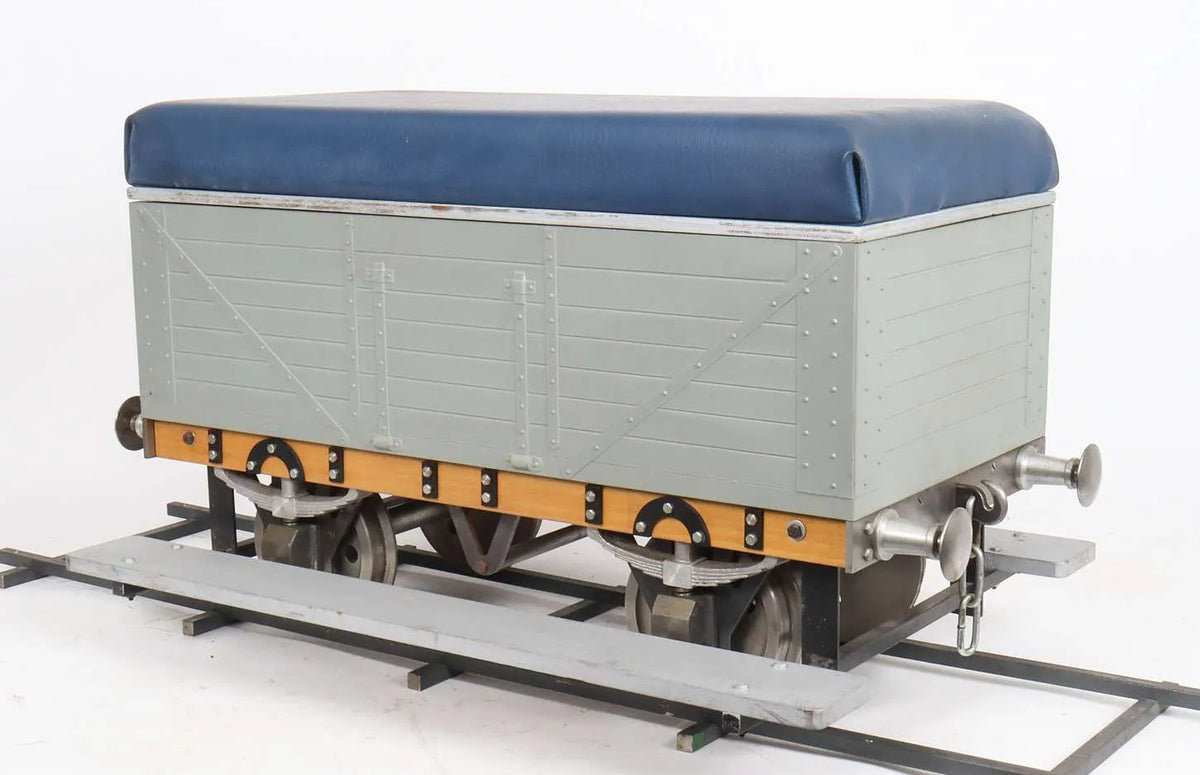 7 1/4 inch gauge plank wagon driving truck