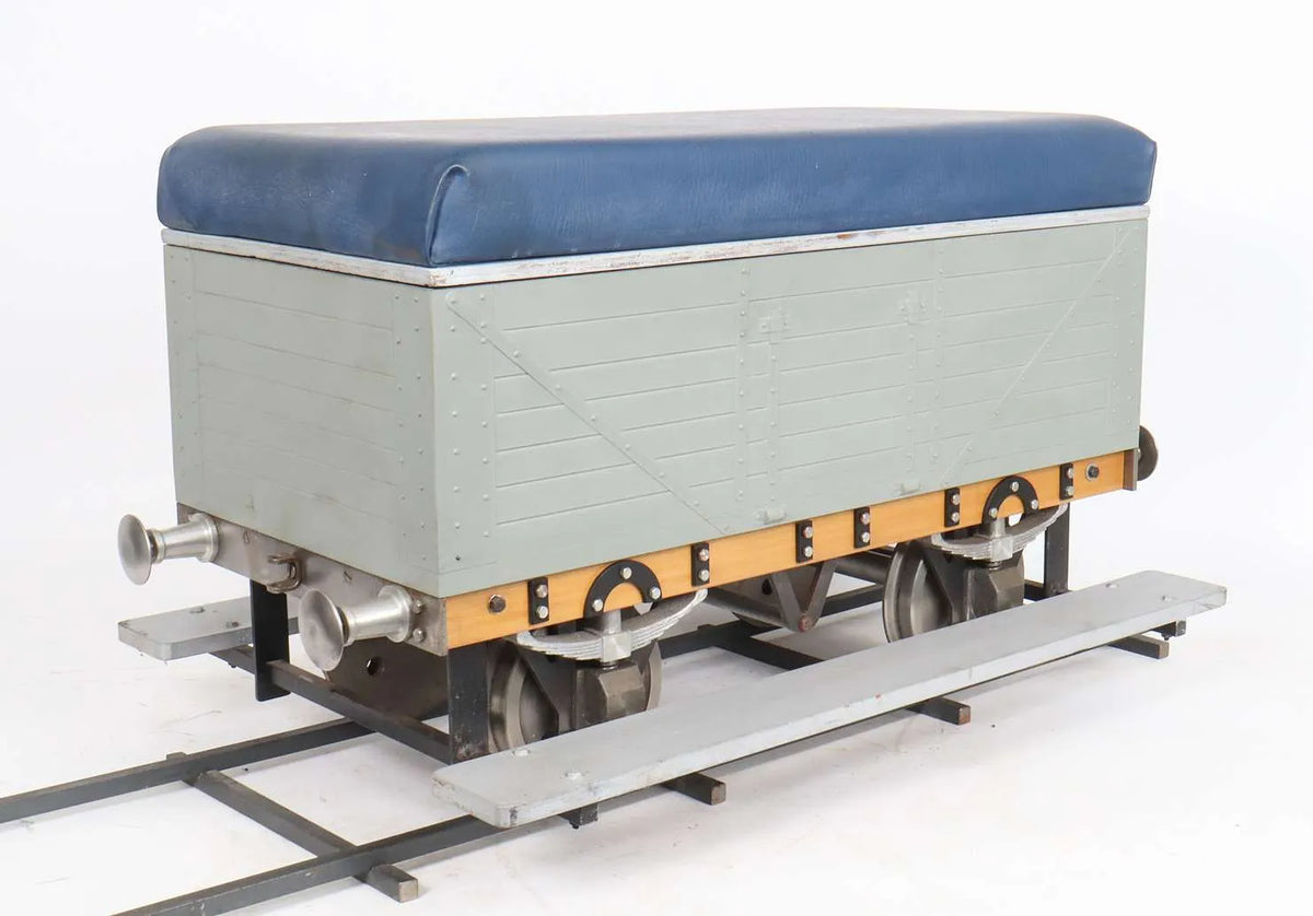 7 1/4 inch gauge plank wagon driving truck