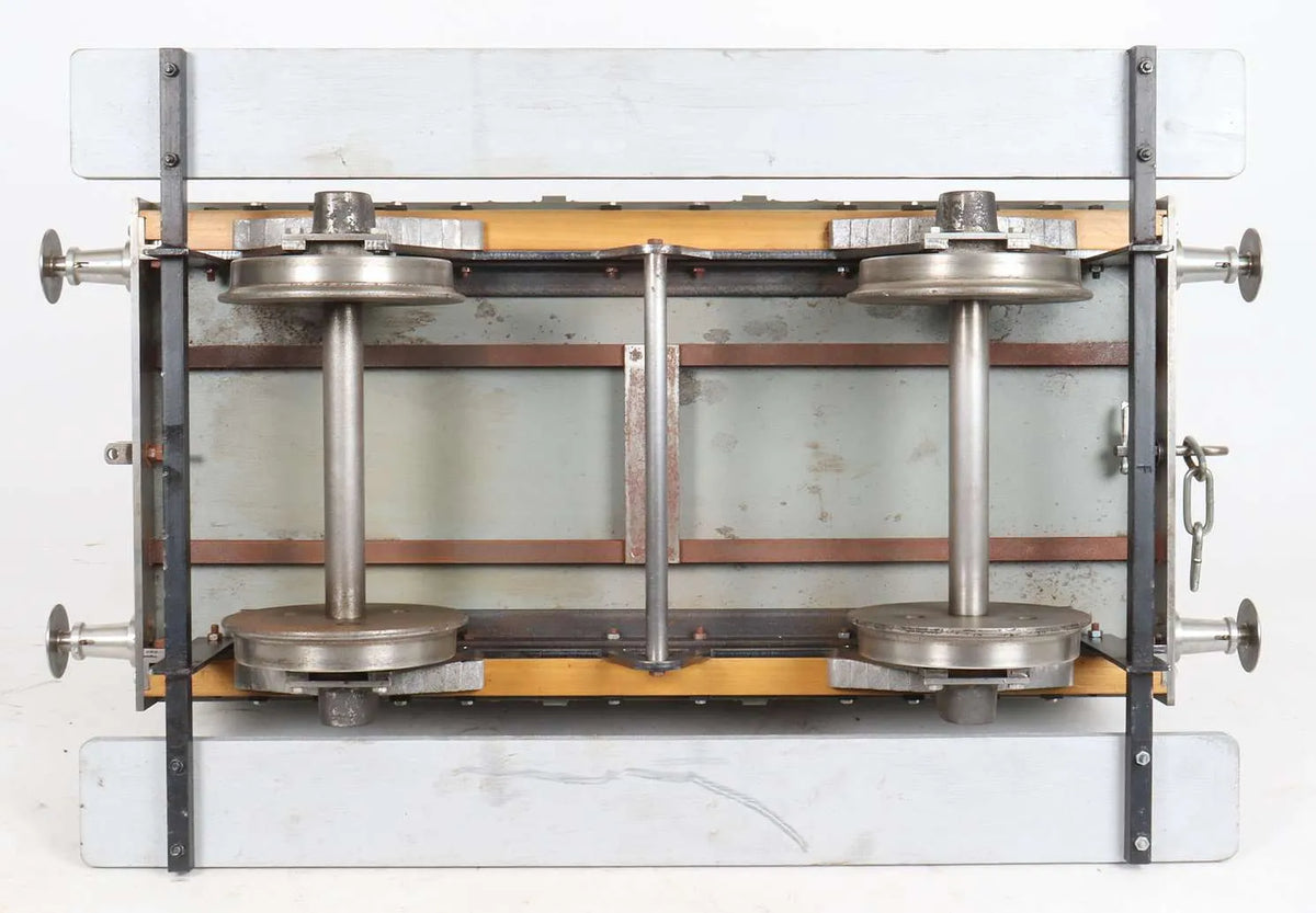 7 1/4 inch gauge plank wagon driving truck