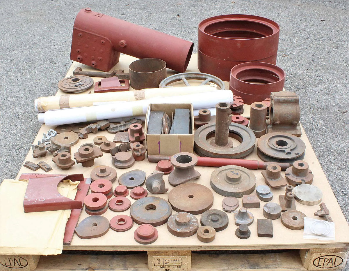 3 inch scale Marshall agricultural engine castings and commercial boiler