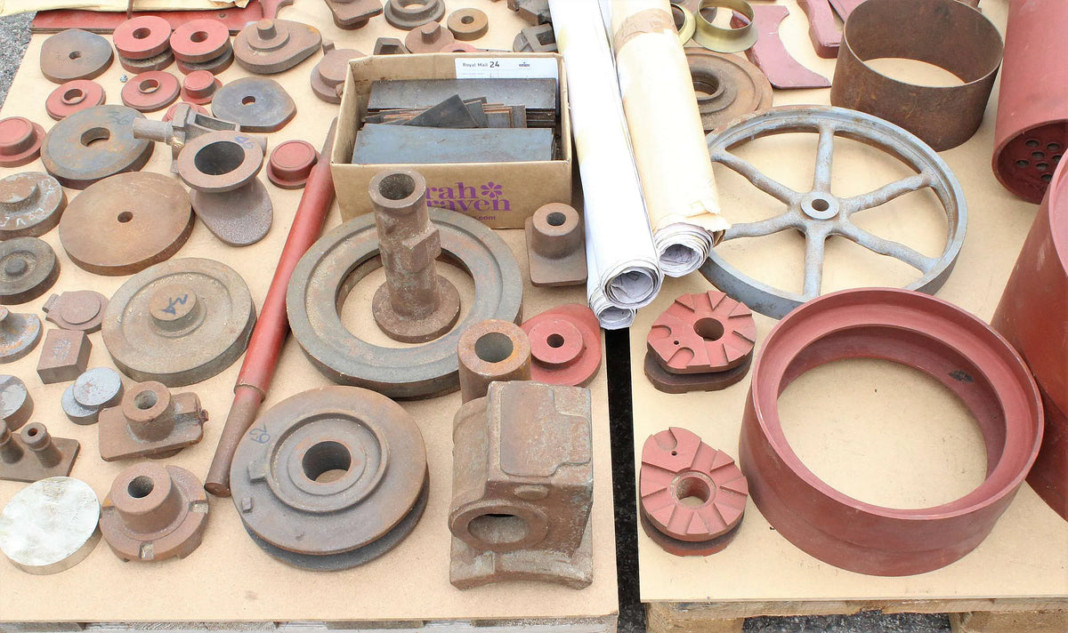 3 inch scale Marshall agricultural engine castings and commercial boiler
