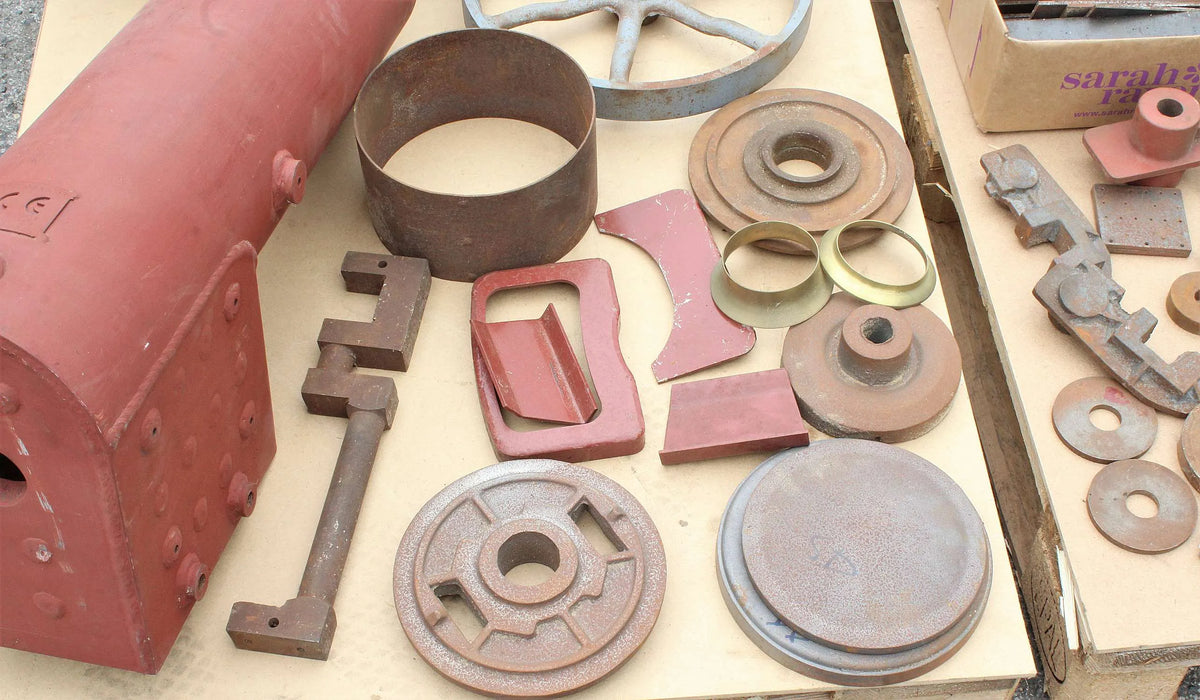 3 inch scale Marshall agricultural engine castings and commercial boiler