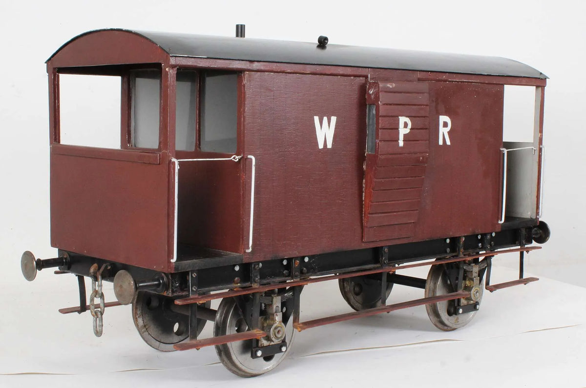 7 1/4 inch gauge brake van