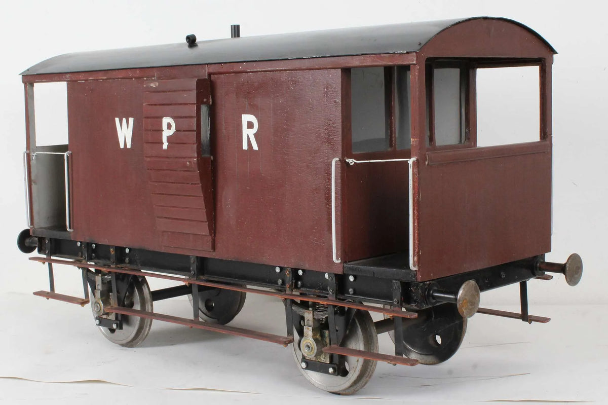 7 1/4 inch gauge brake van