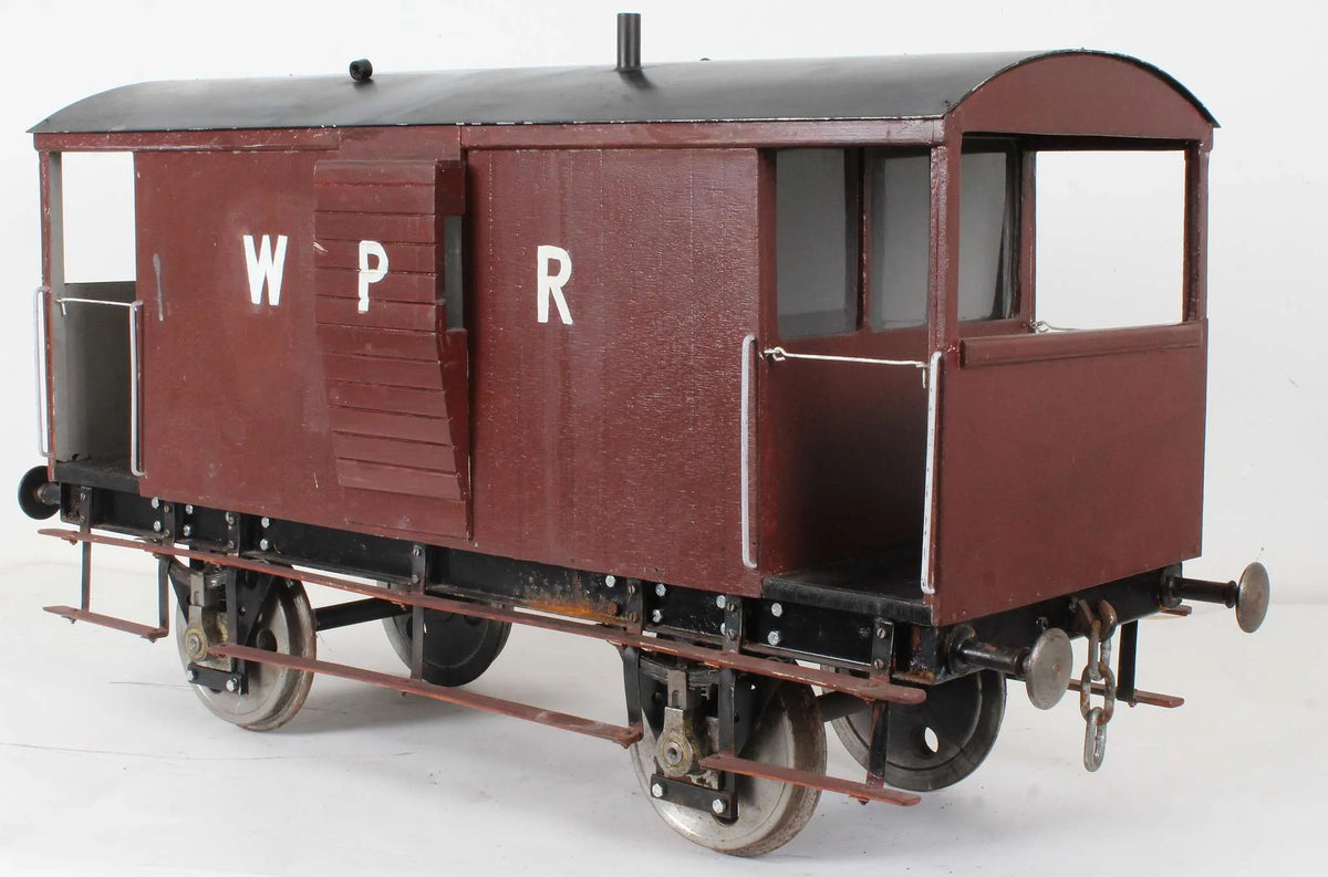 7 1/4 inch gauge brake van
