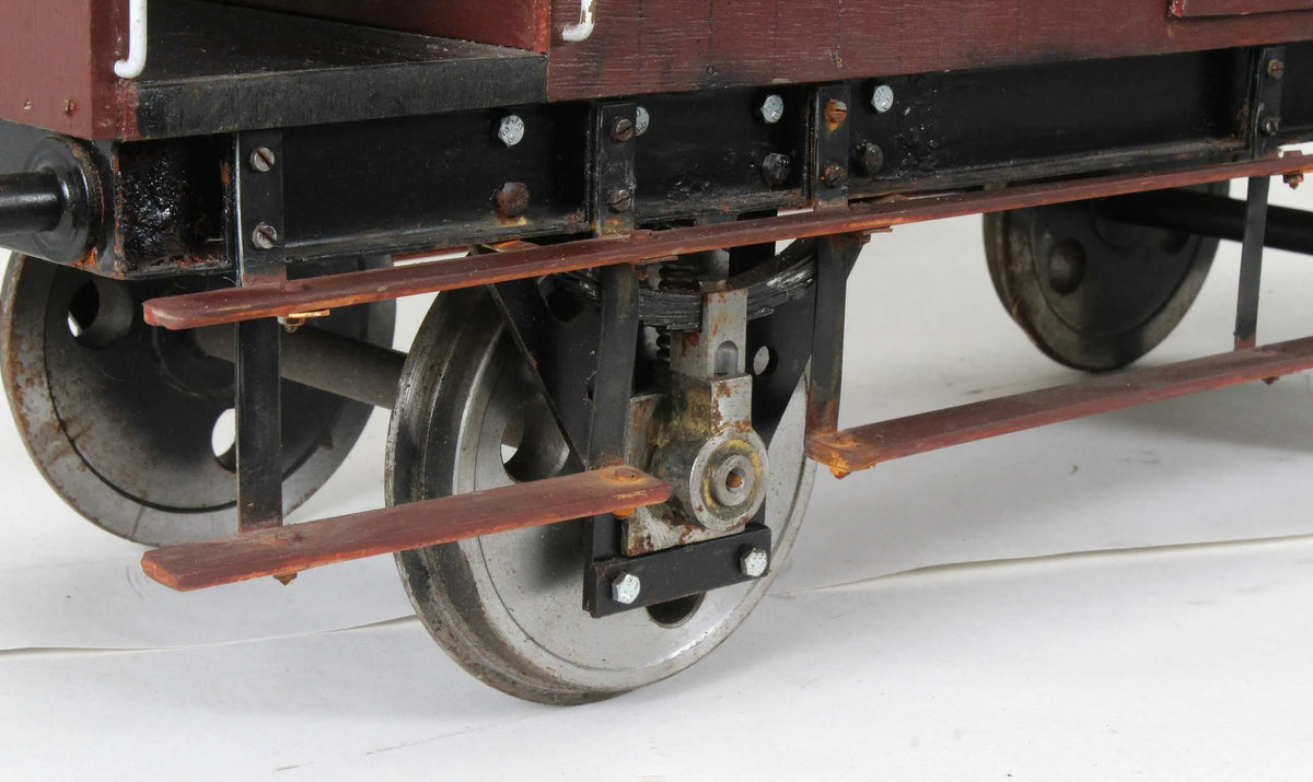 7 1/4 inch gauge brake van