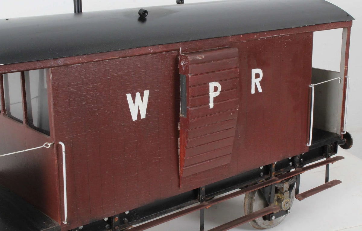 7 1/4 inch gauge brake van