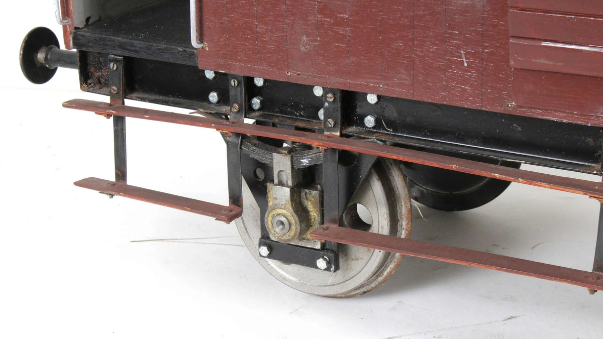 7 1/4 inch gauge brake van