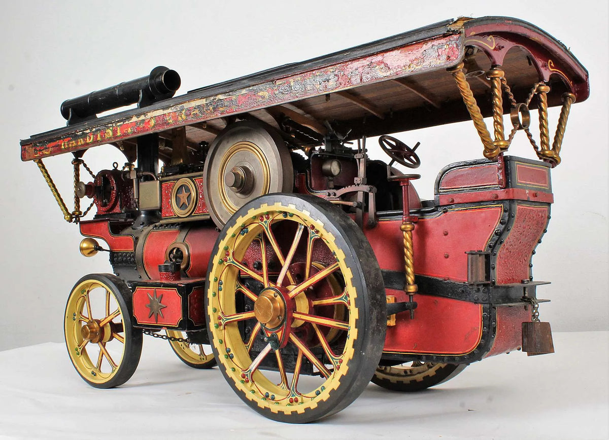 Vintage 1 inch scale Foster DCC Showmans engine