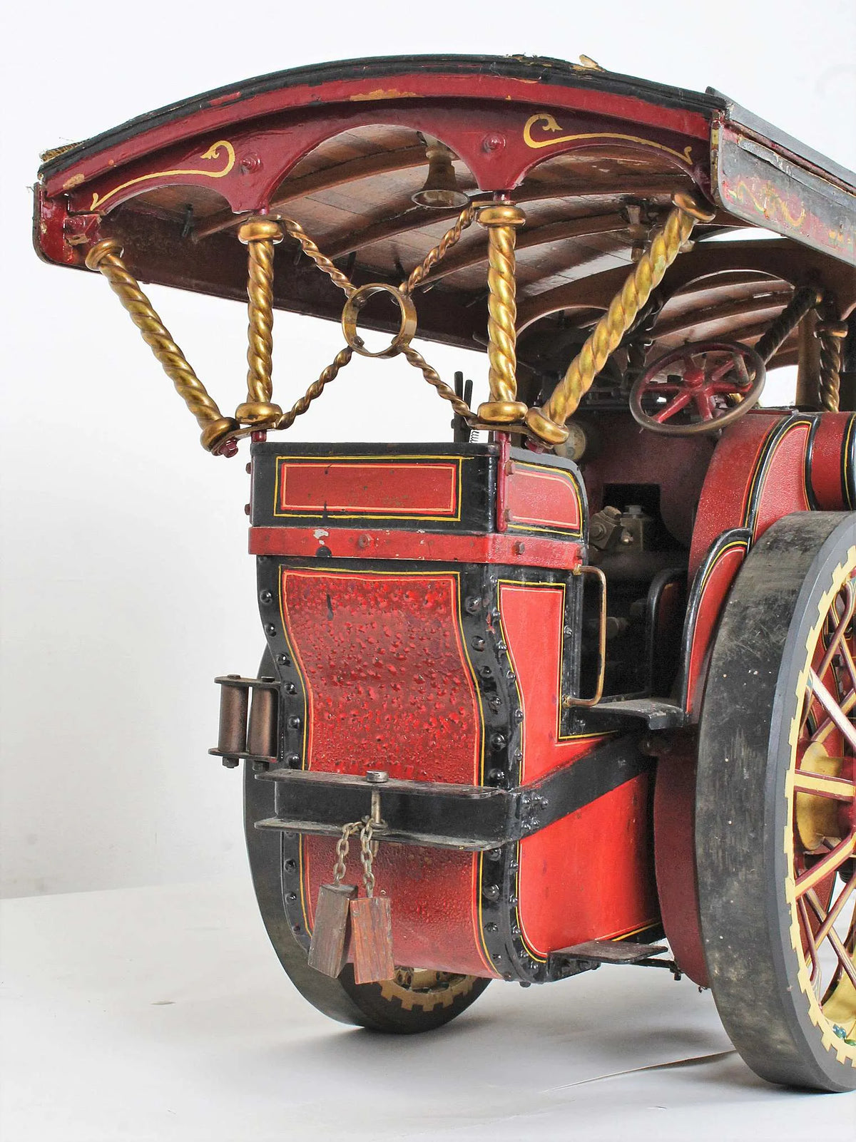 Vintage 1 inch scale Foster DCC Showmans engine