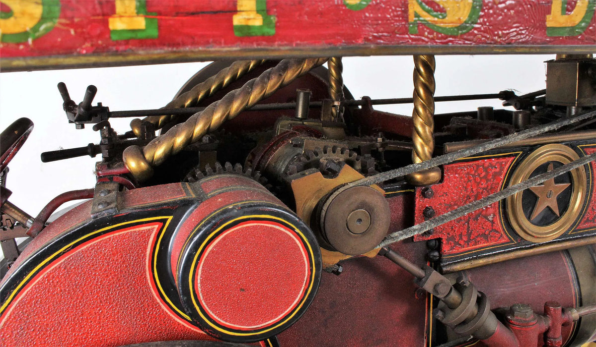 Vintage 1 inch scale Foster DCC Showmans engine