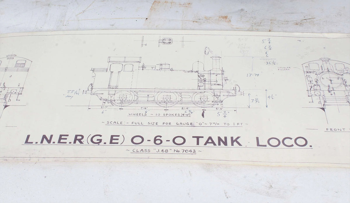5 inch gauge LNER 0-6-0 chassis