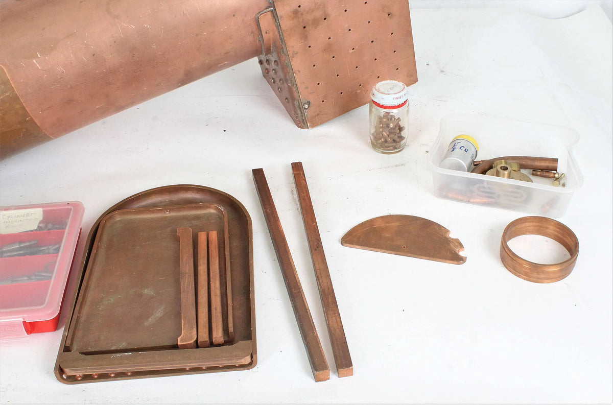 7 1/4 inch gauge "Koppel" 0-4-0 rack locomotive castings & boiler kit