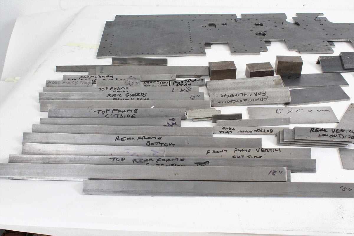 7 1/4 inch gauge "Koppel" 0-4-0 rack locomotive castings & boiler kit