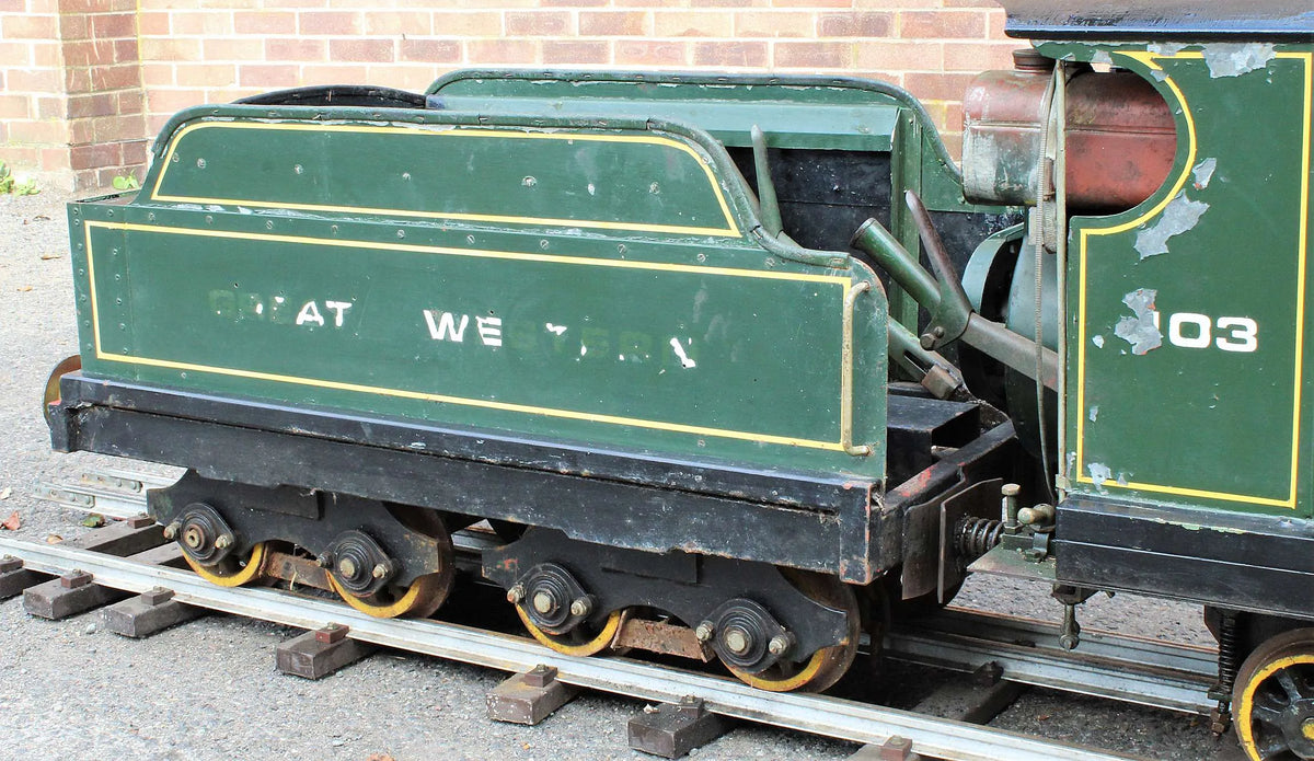 10 1/4 inch gauge steam outline Atlantic