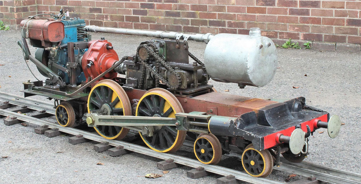 10 1/4 inch gauge steam outline Atlantic