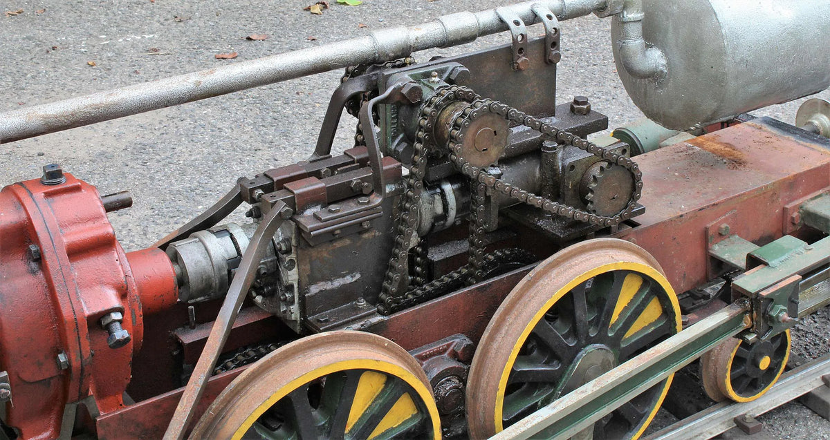 10 1/4 inch gauge steam outline Atlantic