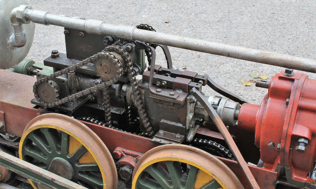 10 1/4 inch gauge steam outline Atlantic