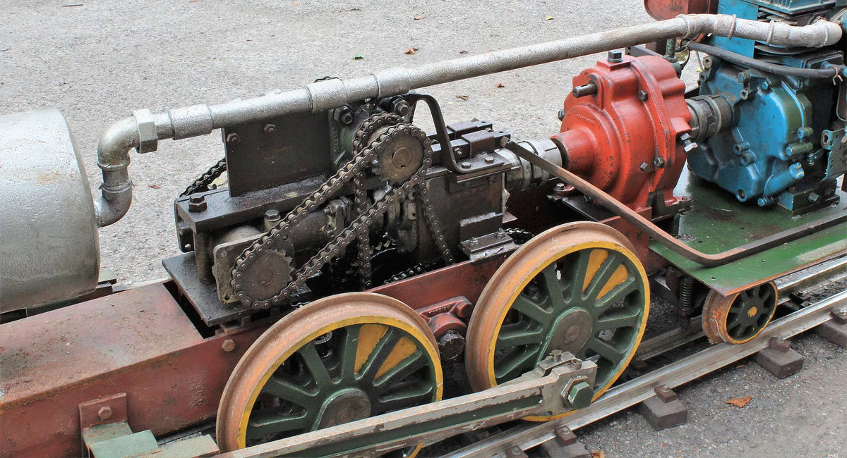 10 1/4 inch gauge steam outline Atlantic