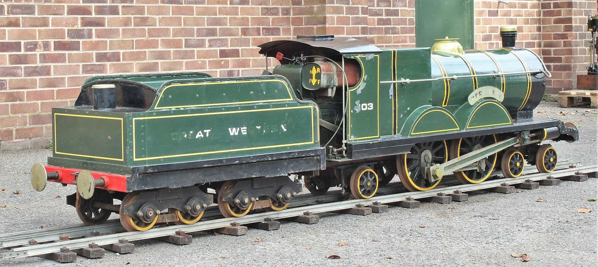 10 1/4 inch gauge steam outline Atlantic
