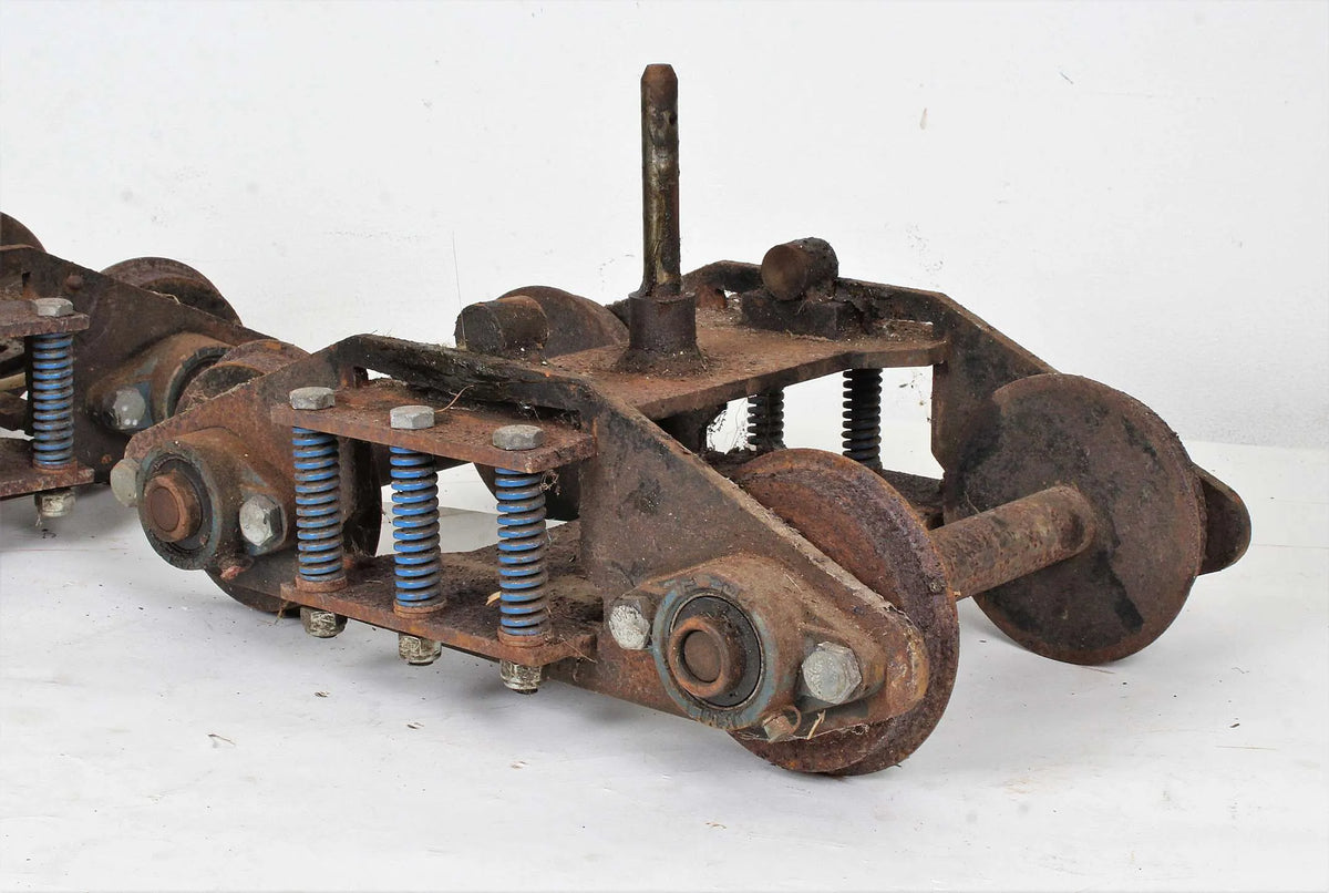 Pair 7 1/4 inch gauge bogies for restoration