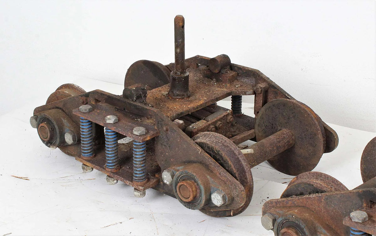 Pair 7 1/4 inch gauge bogies for restoration