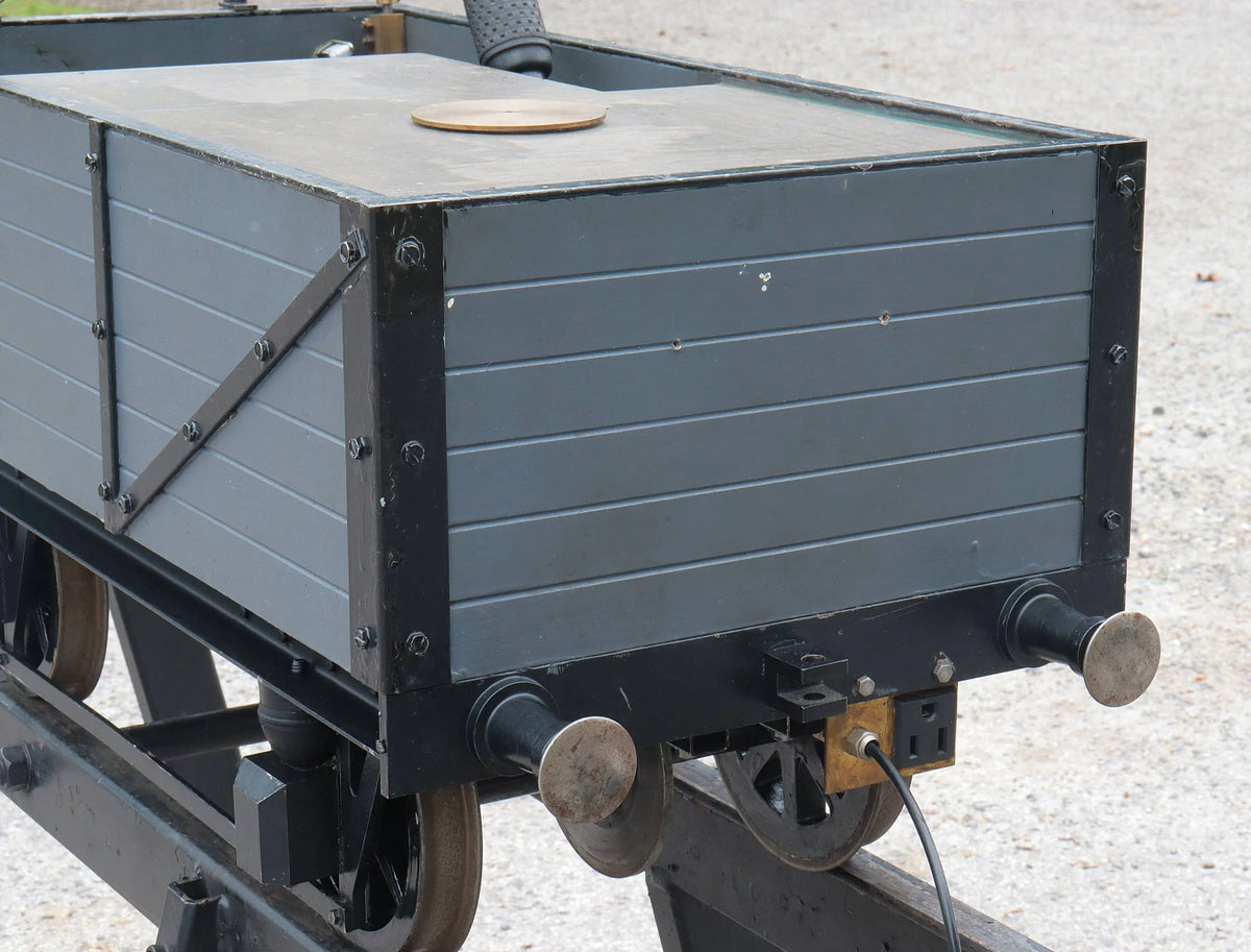 7 1/4 inch gauge braked driving truck