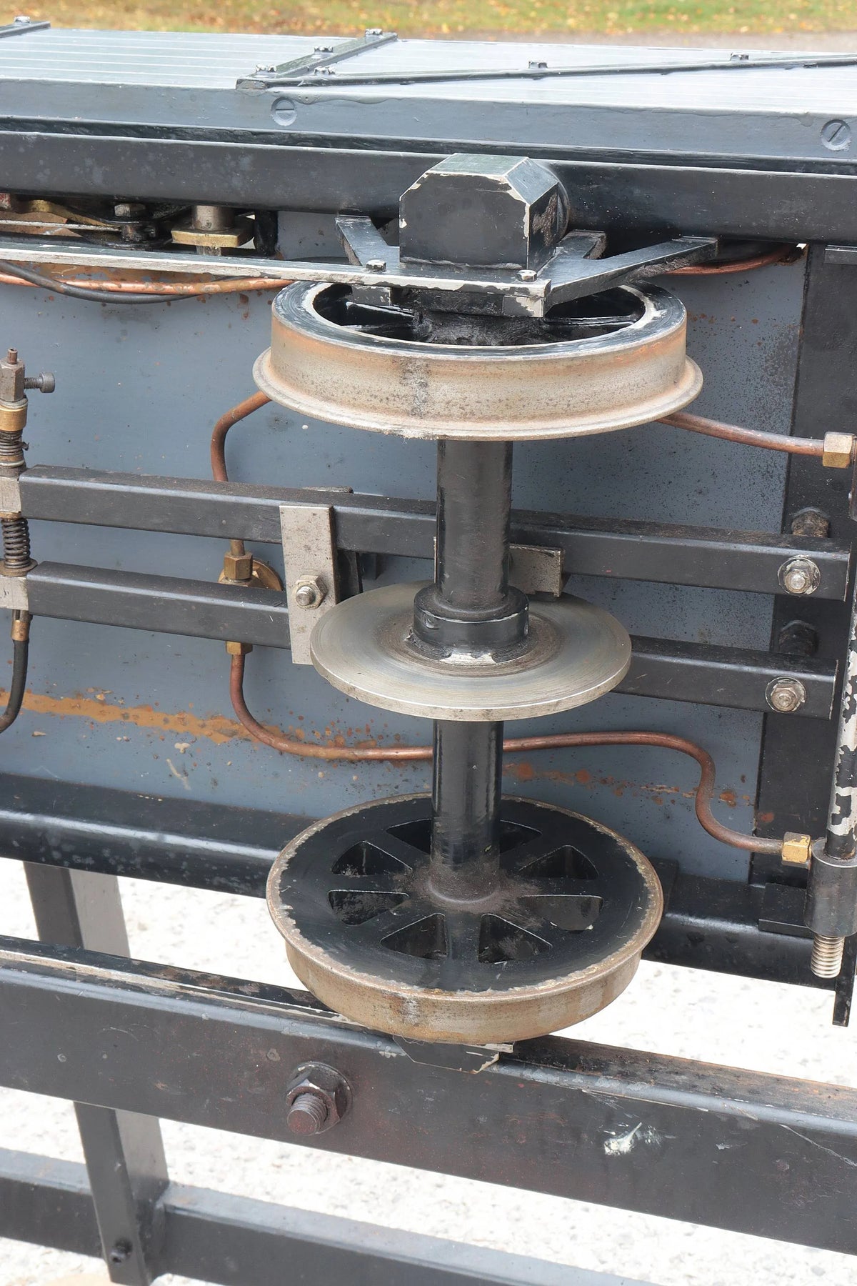 7 1/4 inch gauge braked driving truck