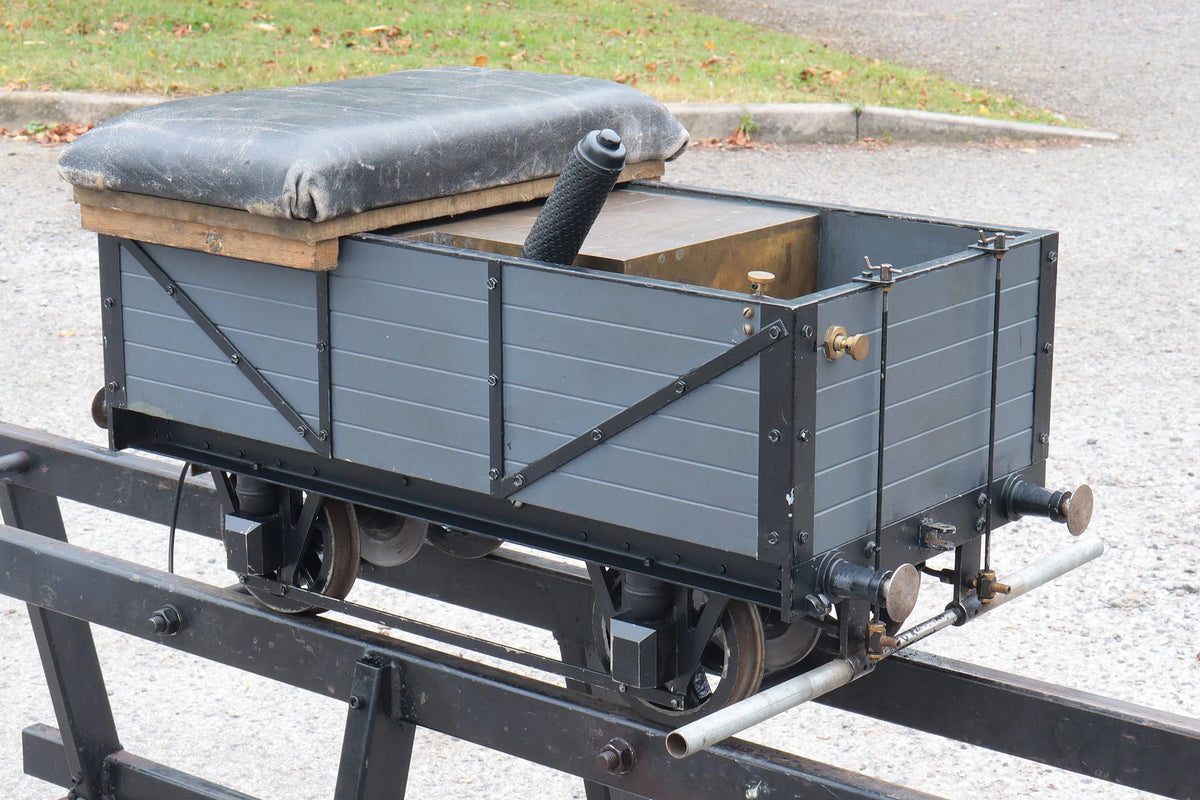 7 1/4 inch gauge braked driving truck