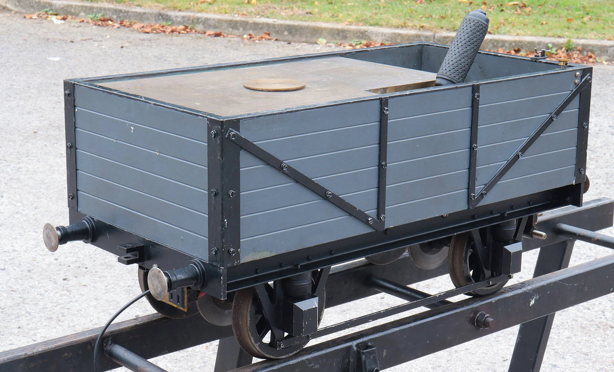 7 1/4 inch gauge braked driving truck