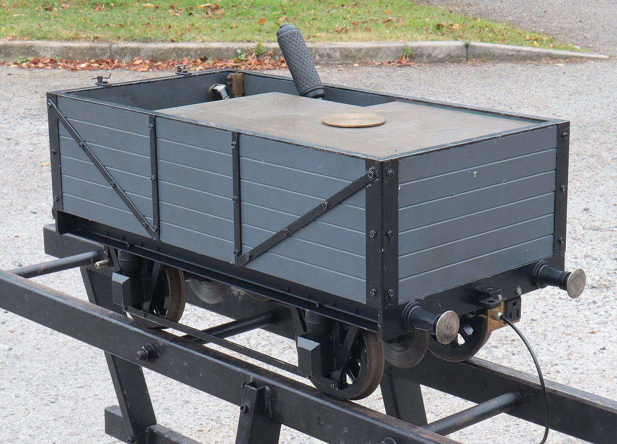 7 1/4 inch gauge braked driving truck