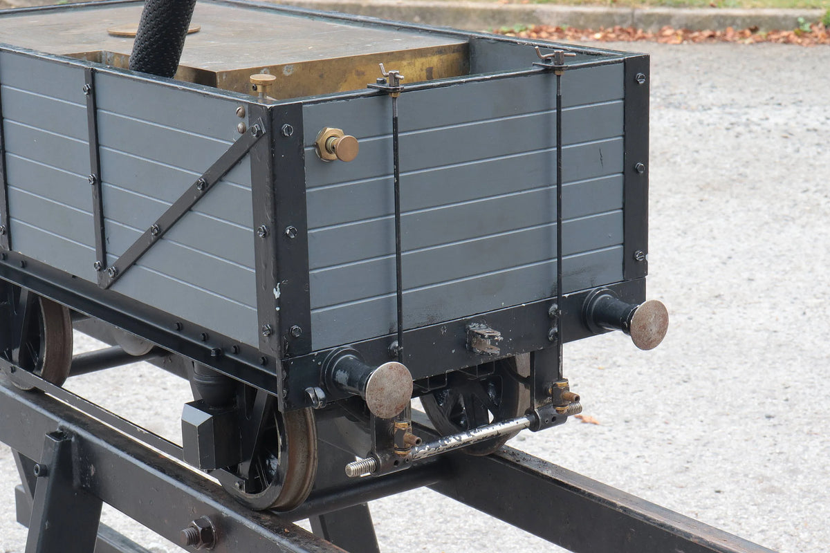 7 1/4 inch gauge braked driving truck