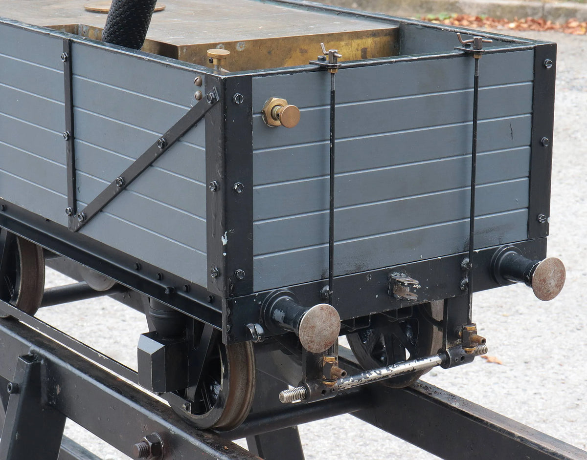 7 1/4 inch gauge braked driving truck