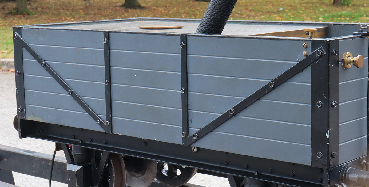 7 1/4 inch gauge braked driving truck