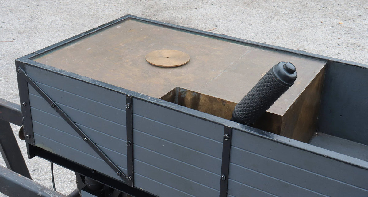 7 1/4 inch gauge braked driving truck