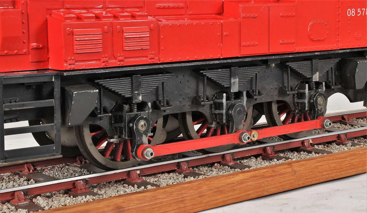 5 inch gauge Class 08 battery electric shunter