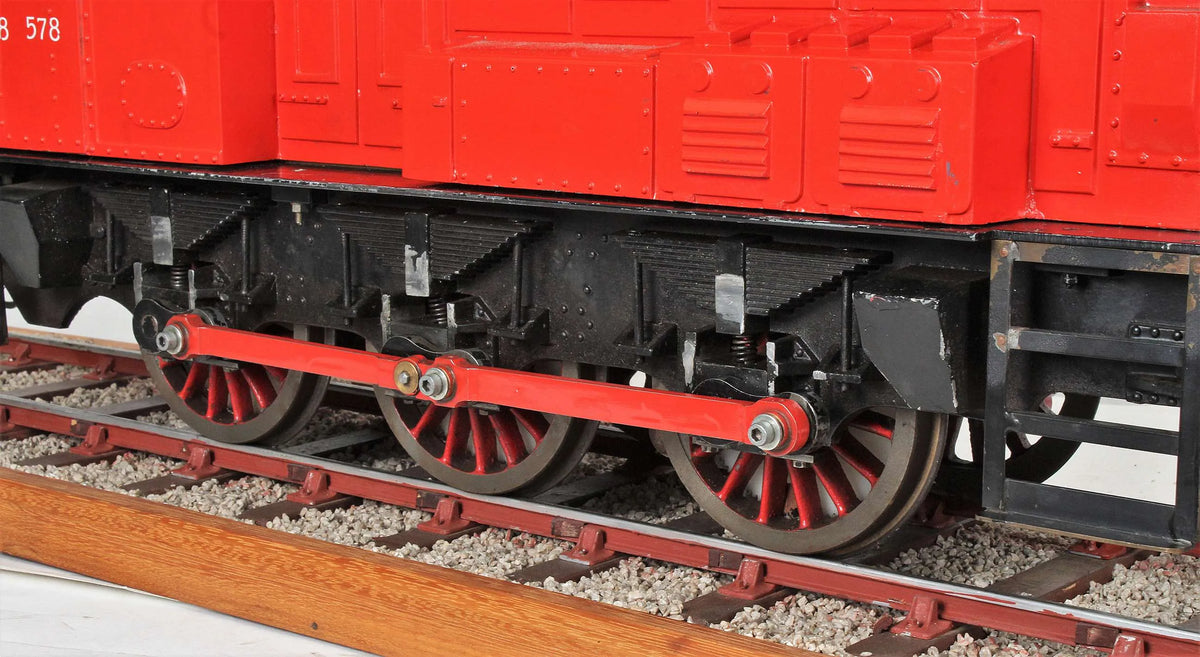 5 inch gauge Class 08 battery electric shunter