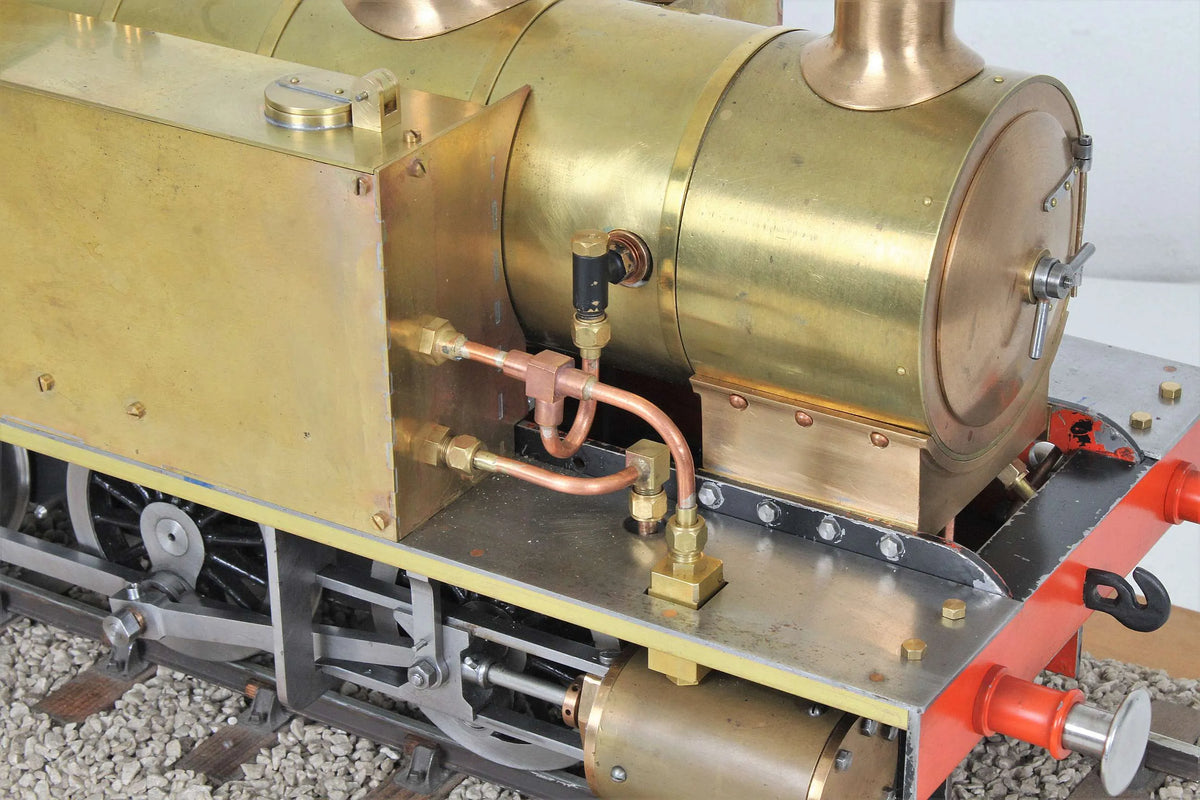 3 1/2 inch gauge "Rob Roy" 0-6-0T with commercial boiler
