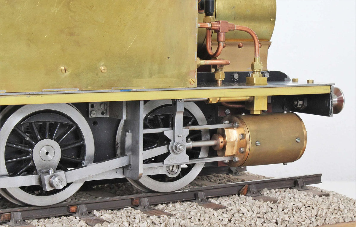 3 1/2 inch gauge "Rob Roy" 0-6-0T with commercial boiler