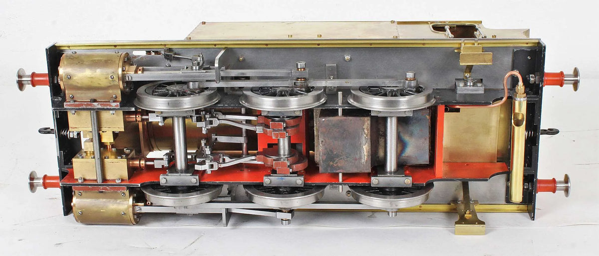 3 1/2 inch gauge "Rob Roy" 0-6-0T with commercial boiler