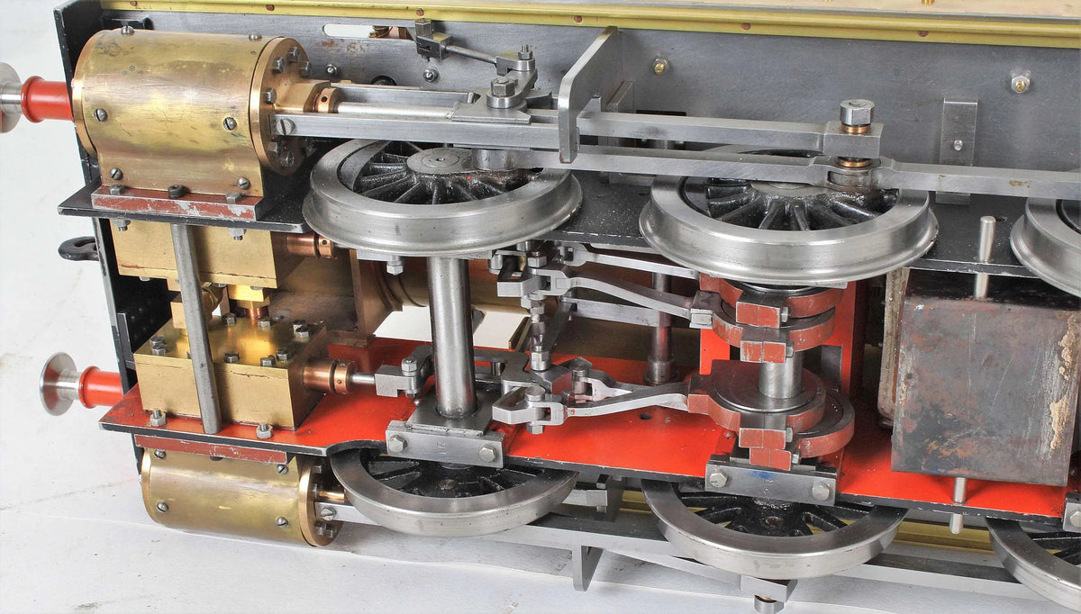 3 1/2 inch gauge "Rob Roy" 0-6-0T with commercial boiler