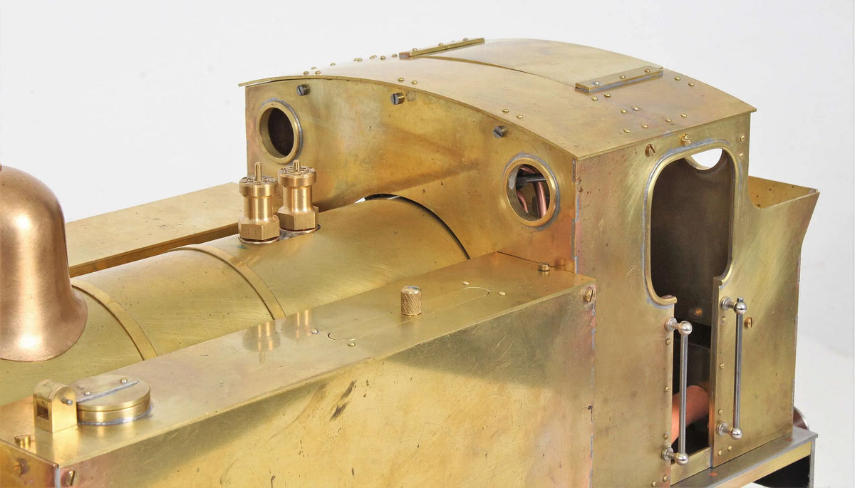 3 1/2 inch gauge "Rob Roy" 0-6-0T with commercial boiler