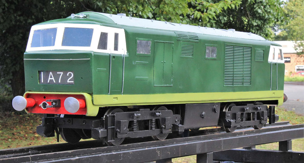 5 inch gauge Class 35 Hymek battery electric