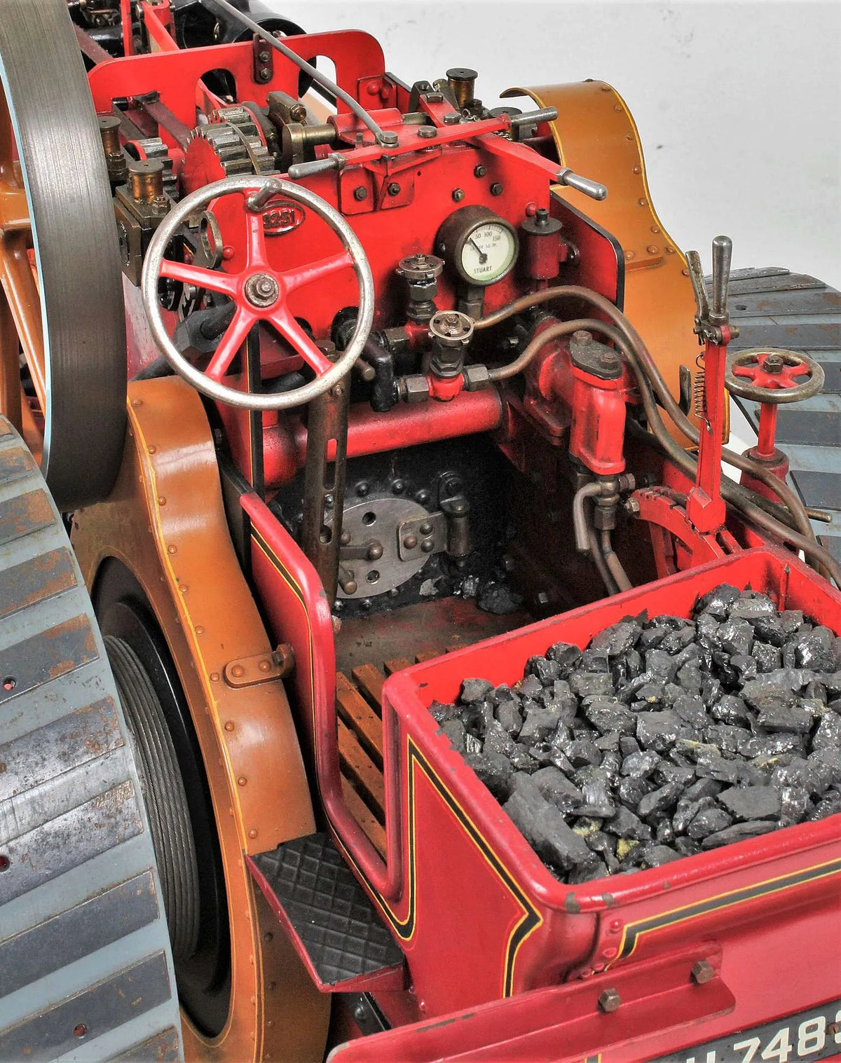 1 1/2 inch scale Allchin agricultural engine
