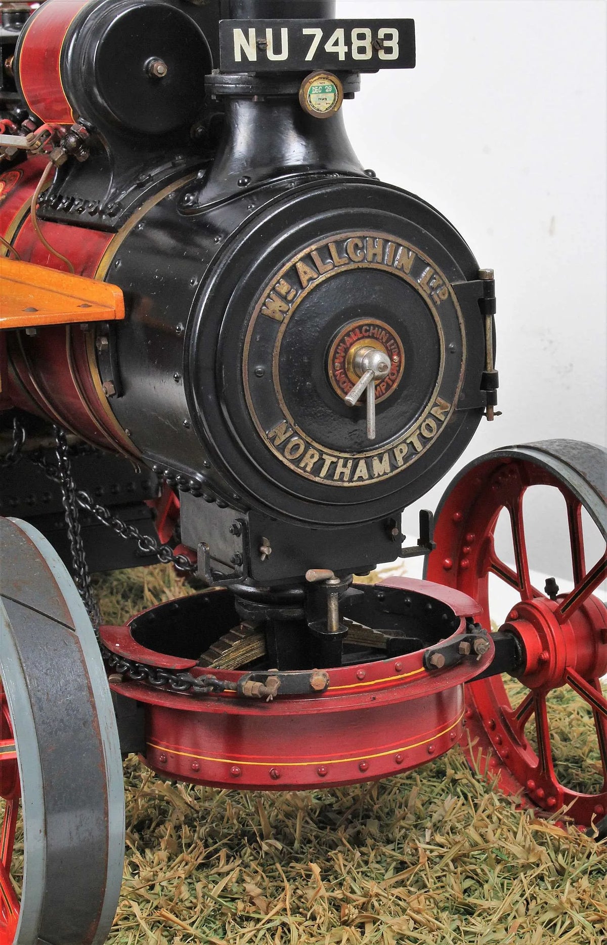 1 1/2 inch scale Allchin agricultural engine
