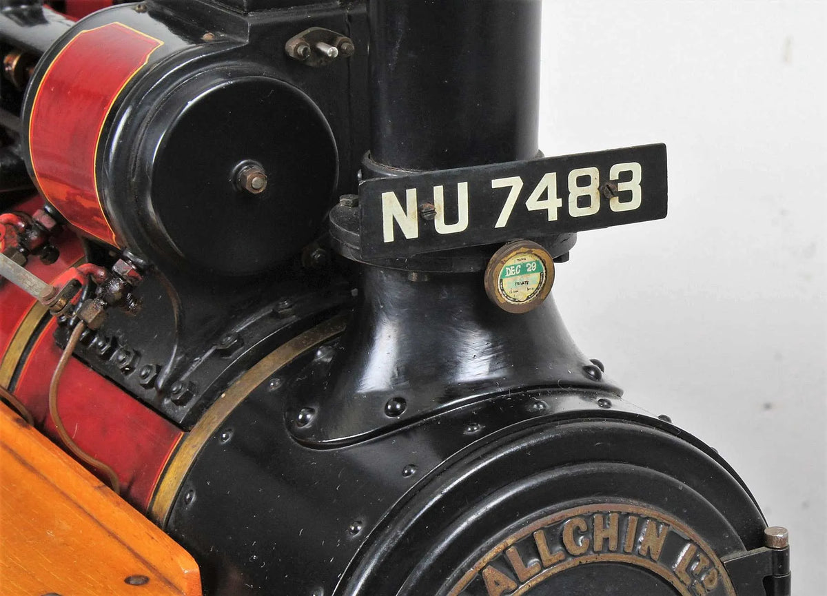 1 1/2 inch scale Allchin agricultural engine