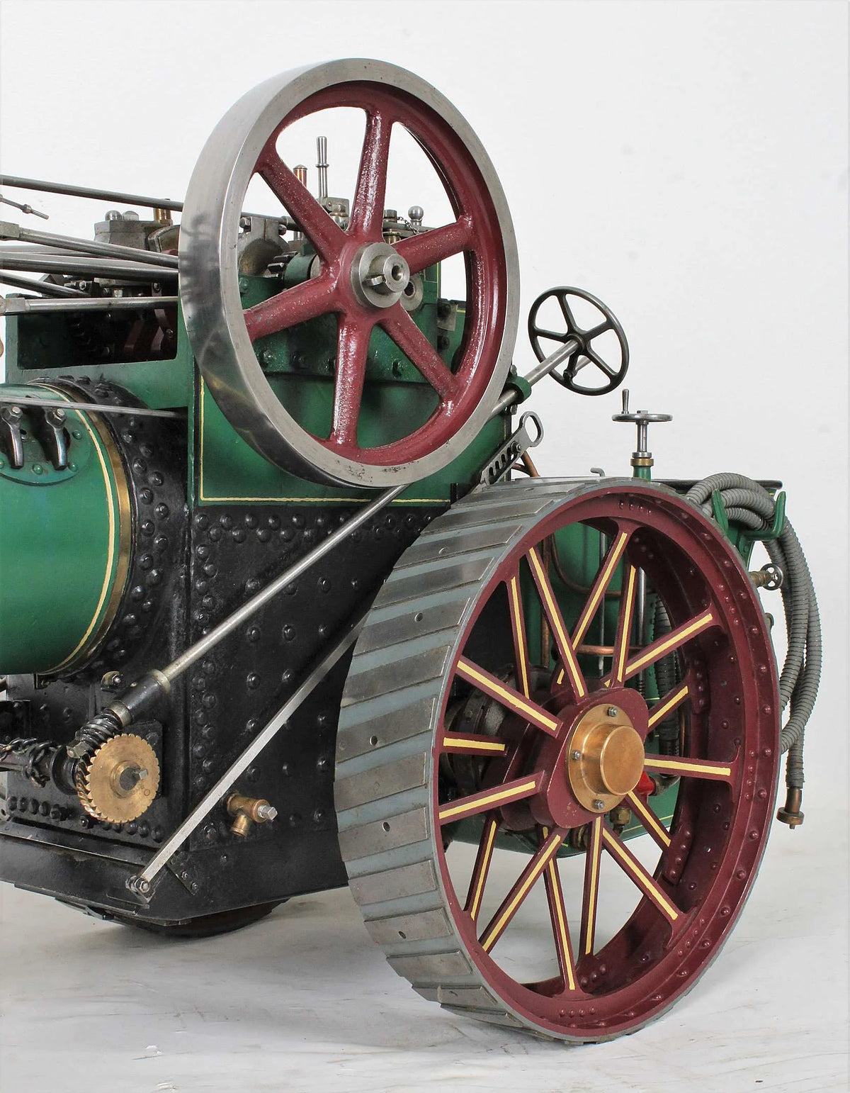 1 1/2 inch scale double crank agricultural engine