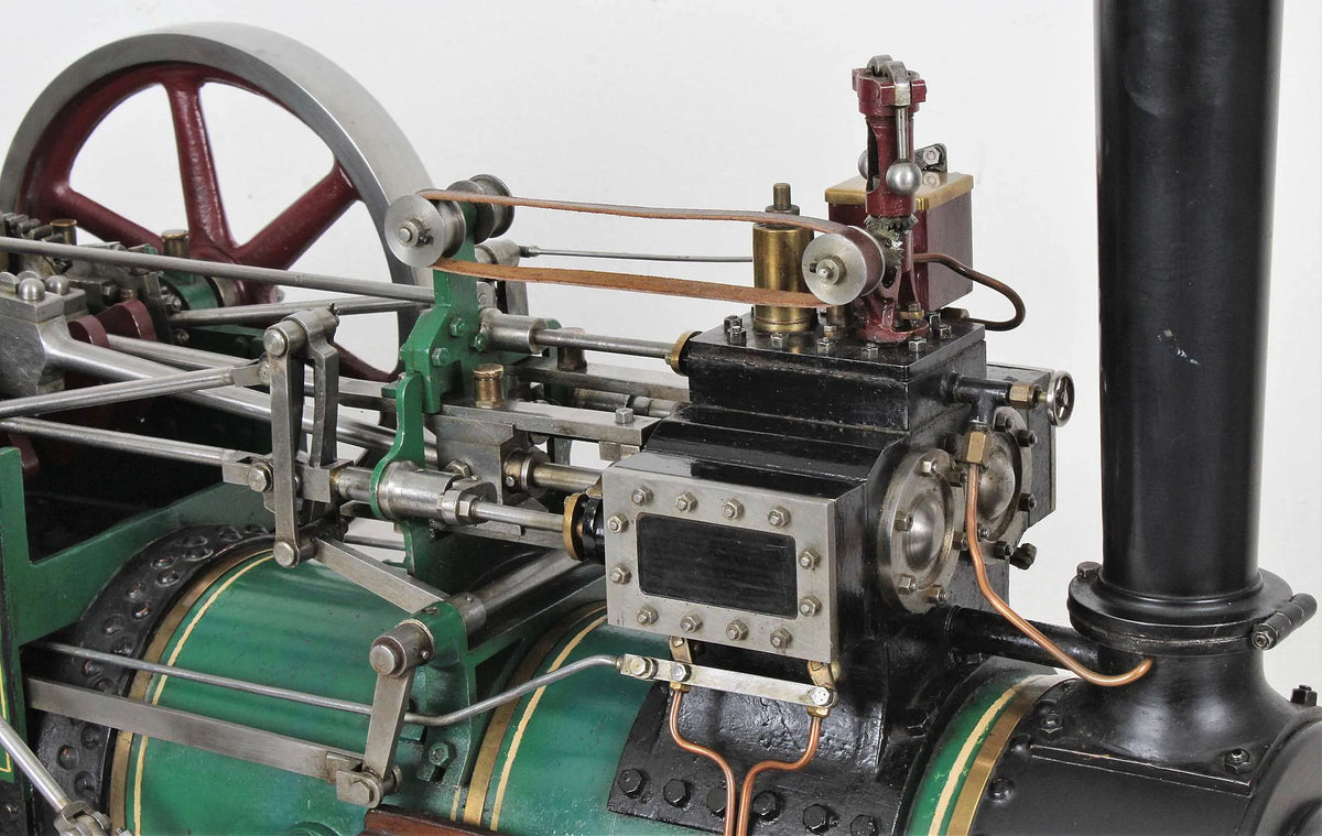 1 1/2 inch scale double crank agricultural engine