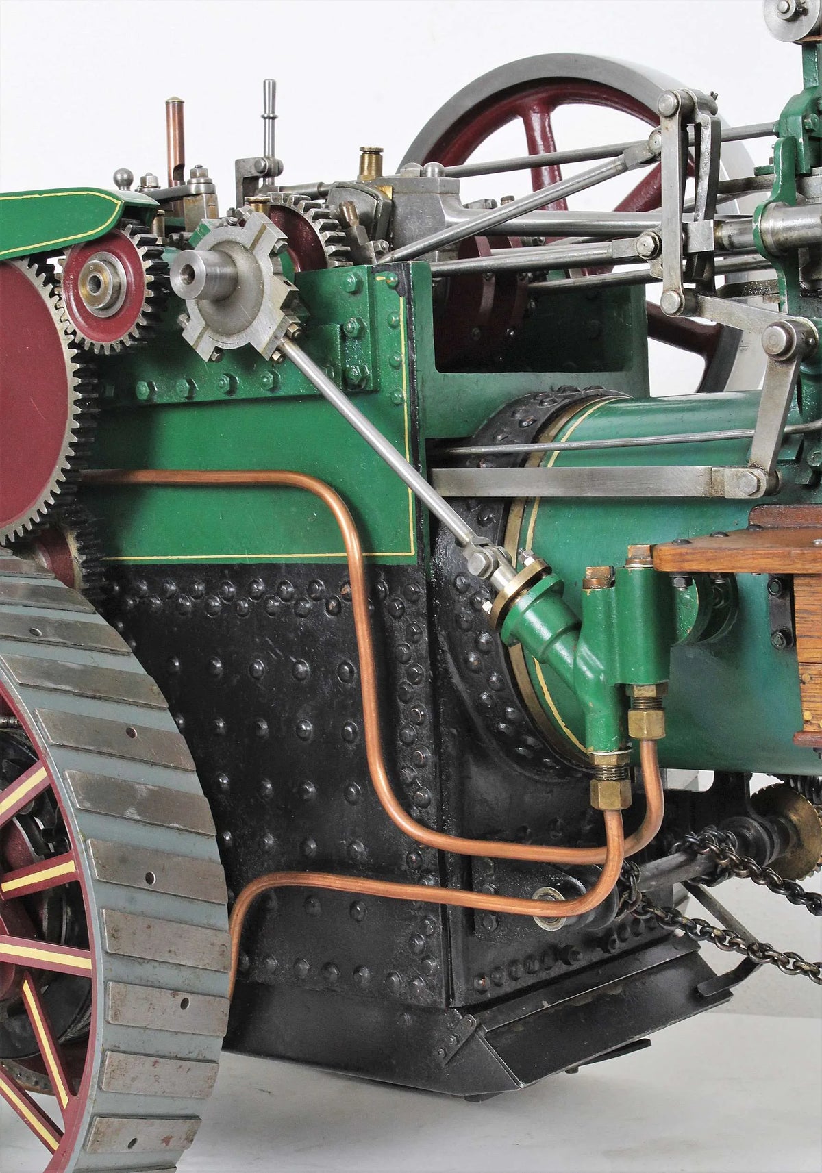 1 1/2 inch scale double crank agricultural engine