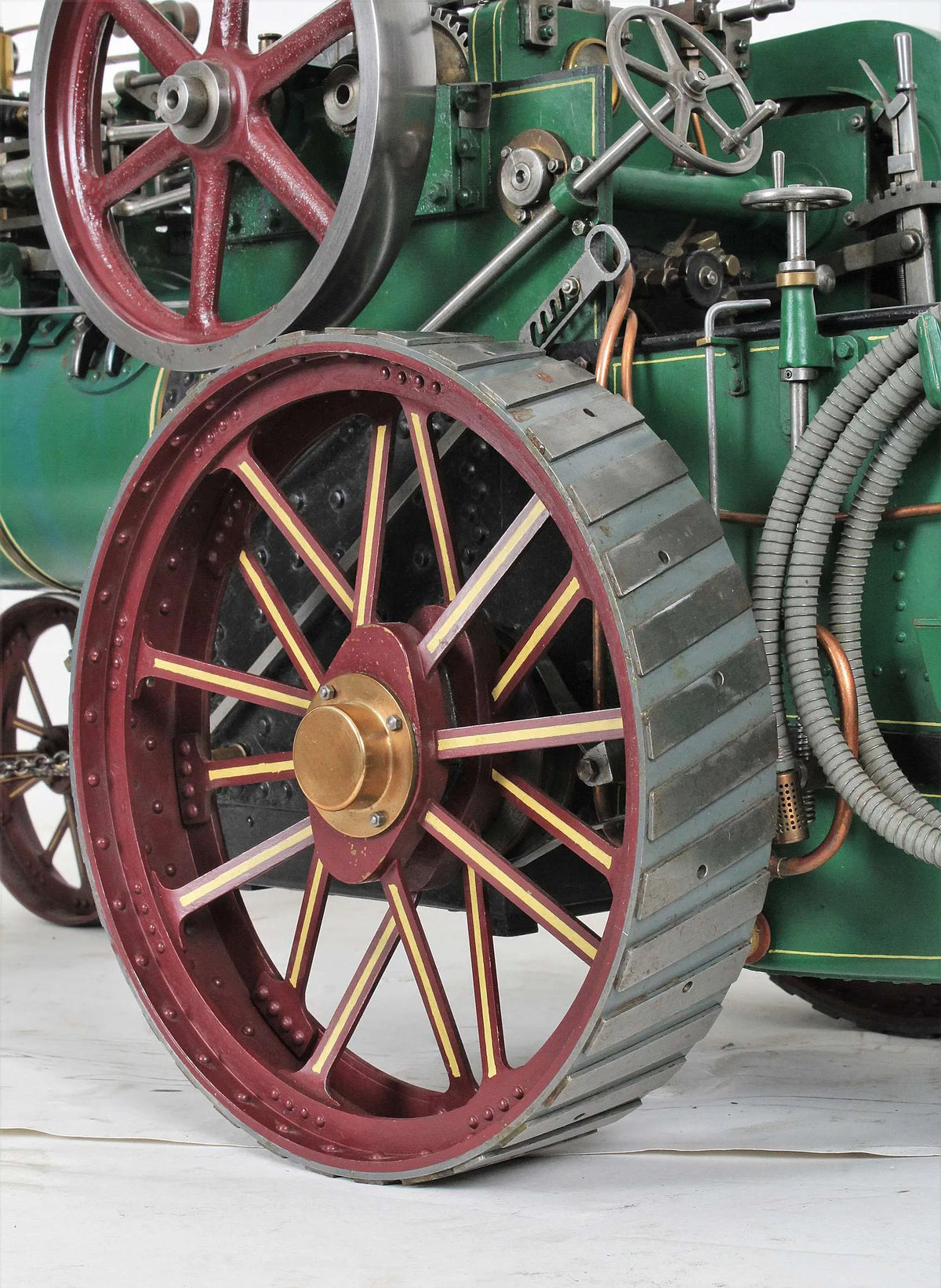 1 1/2 inch scale double crank agricultural engine